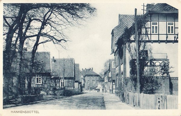 AK - Hankensbüttel / Ortsansicht - von 1933 / 1008