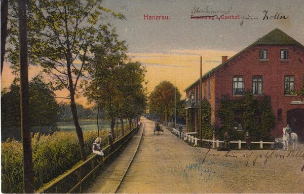 AK - Hanerau-Hademarschen / Kreis Rendsburg - mit Gasthof zum Zolln - von 1912 / 1036