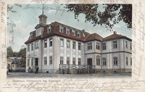 AK - Eisenach / Gasthaus Hohesonne - von 1901 / 1046