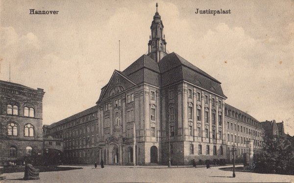 AK - Hannover / Justizpalast - von 1919 / 1048