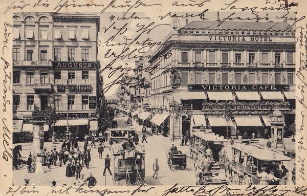 AK - Berlin / Victoria Hotel - von 1911 / 1053