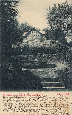 AK - Bad Salzdetfurth / Villa Thiele - von 1900 / - 1059