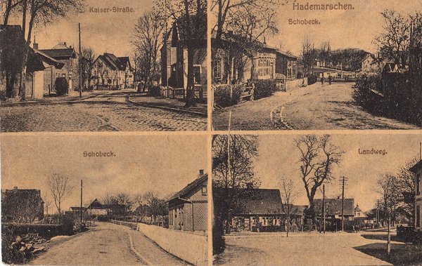 AK - Hademarschen / Mehrbildkarte - von 1919 / - 1078 -