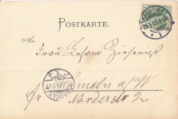 AK - Hannover / Lavesstr. - von 1905 / - 1144 -