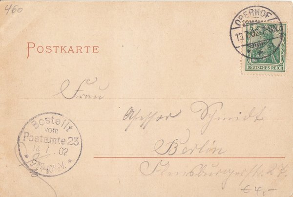 AK - Oberhof / Ortsansicht - von 1902 / - 1146 -