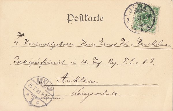 AK - Gruss aus Jena - von 1898 / - 1178 -