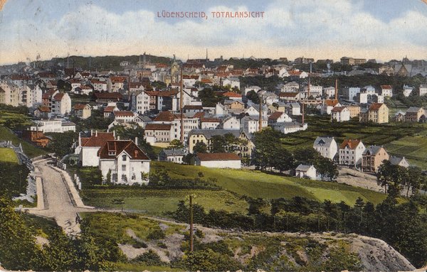 AK - Lüdenscheid / Ortsansicht - von 1913 / - 1185 -