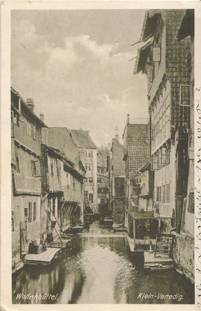 AK - Wolfenbüttel / Klein Venedig - von 1917 / - 1201 -