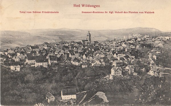 AK - Bad Wildungen / Ortsansicht - von 1906 / - 1236 -