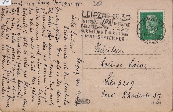 AK - Leipzig / Stadthaus - von 1929 / - 1252 -