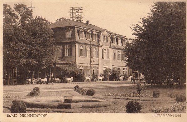 AK - Bad Nenndorf - Haus Cassel - von 1926 / - 1291 -