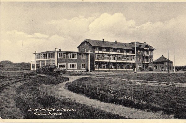 AK - Amrum / Kinderheim Satteldüne - von 1938 / - 1312 -