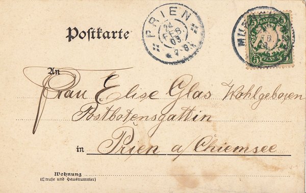 AK - Gruß aus München - von 1903 / - 1341 -