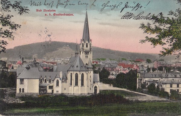 AK - Bad Nauheim - Ortsansicht / von 1909 / - 1342 -