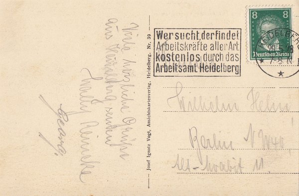 AK - Heidelberg / - von 1928 / - 1364 -