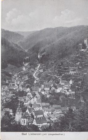 AK - Bad Liebenzell / Ortsansicht - um 1920 / - 1369 -