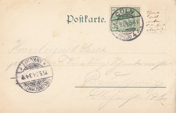 AK - Köln / Kaiserdenkmal - von 1904 / - 1385 -