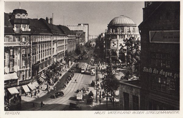 AK - Berlin / Stresemannstr. - von 1933 / - 1392 -