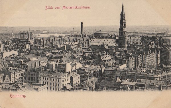 AK - Hamburg / Gesamtansicht - um 1900 / - 1522 -