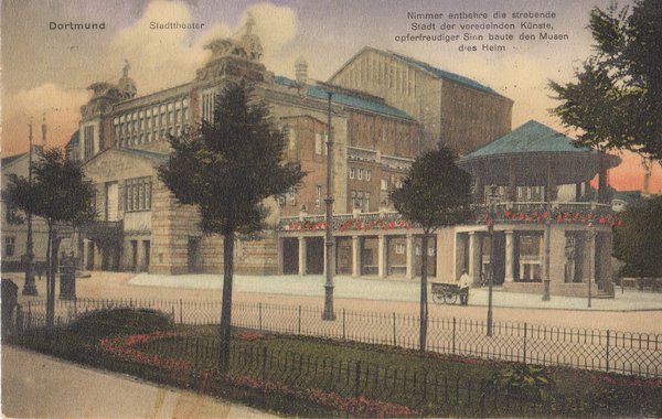 AK - Dortmund / Theater - von 1913 / - 1529 -