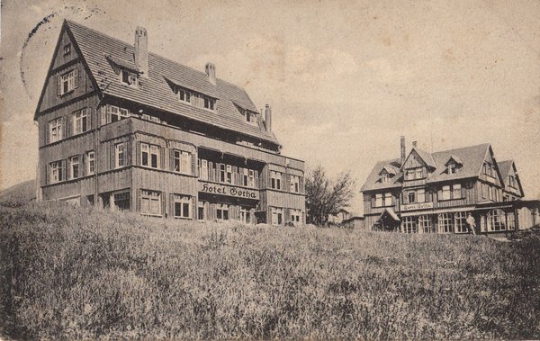 AK - Inselsberg / Gotha - Hotel Gotha - von 1916 / - 1533 -
