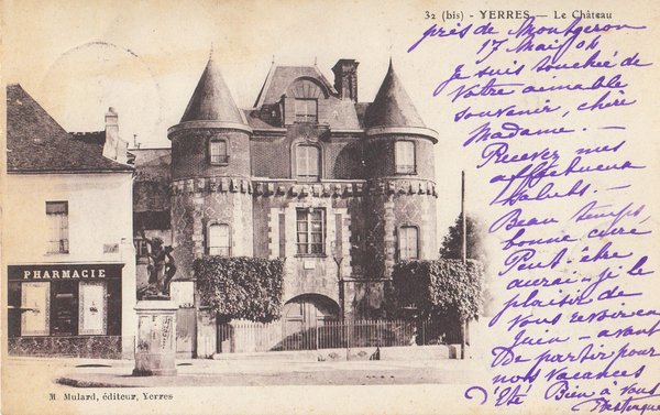 AK - Yerres - Le Chateau - von 1904 / - 1556 -