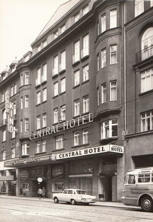 AK - Wien / Central Hotel - ca.60er Jahre / - 1594 -