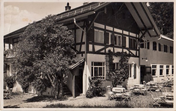 AK - Burgberg im Allgäu - Cafe Berghaus - von 1938 / - 1612 -