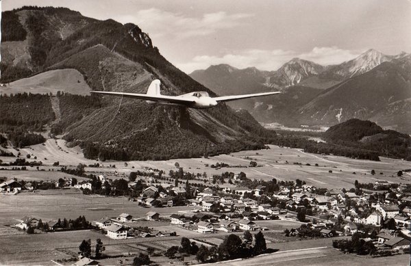 AK - Unterwössen / Luftbild - von 1960 / - 1617 -