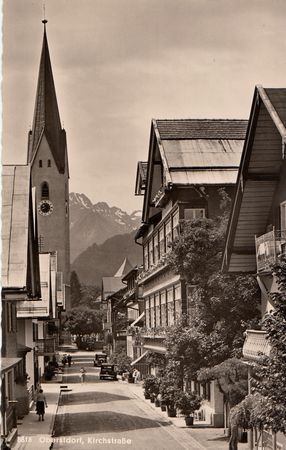 AK - Oberstdorf / Kirchstr. - von 1963 / - 1659 -