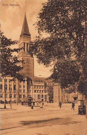 AK - Kiel / Rathaus - von 1913 / - 1667 -