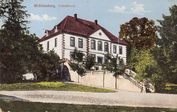 AK - Holle / Burg Wohldenberg mit Schloßhotel von 1917 / - 1669 -