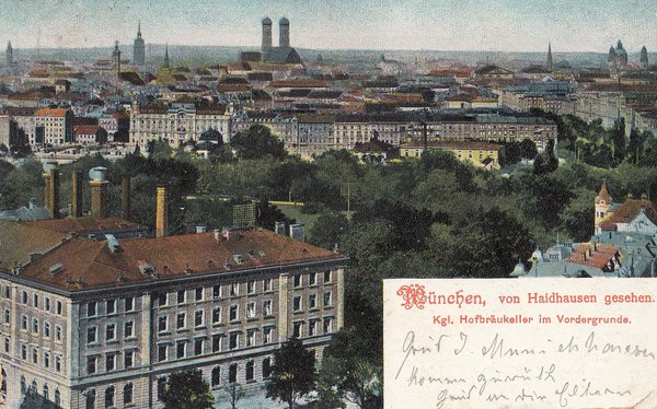 AK - München - von Haidhausen gesehen - von 1904 / - 1769 -
