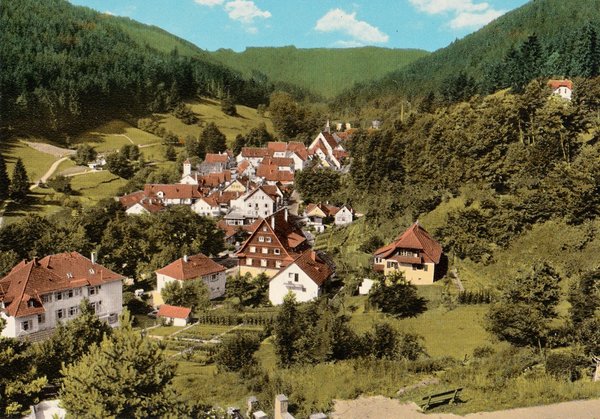 AK - Bad Teinach-Zavelstein / Ortsansicht - ca. 80er Jahre / - 1771 -