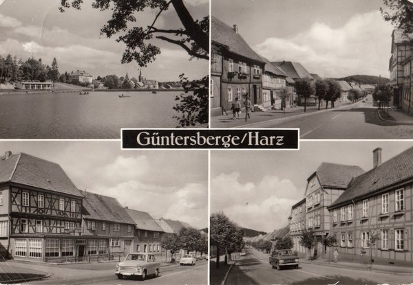 AK - Güntersberge / Mehrbildkarte - von 1985 / - 1792 -