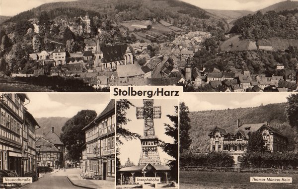 AK - Stolberg / Ortsansicht - von 1967 / - 1794 -