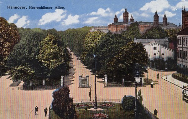 AK - Hannover / Herrenhäuser Garten - von 1910 / - 1810 -