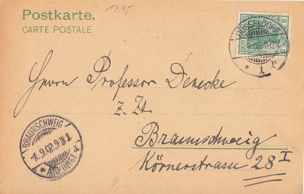 AK - Düsseldorfer Ausstellung - von 1902 / - 1811 -