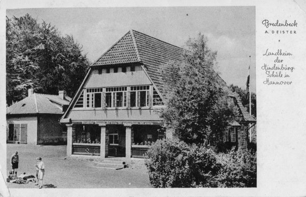 AK - Bredenbeck / Wennigsen - Landheim d.Hindenburg Schule / Hannover - von 1937 / - 1832 -