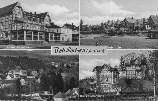 AK - Bad Sachsa / Mehrbildkarte - ca. 50er Jahre / - 1840 -