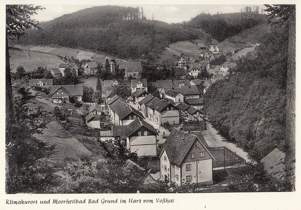 AK - Bad Grund / Ortsansicht - ca. 60er Jahre / - 1862 -