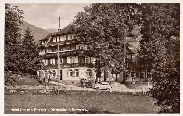 AK - Ottenhöfen / Hotel Sternen - von 1953 / - 1868 -