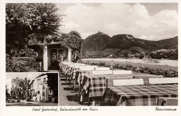 AK - Rolandswerth / Hotel Gretenhof - ca. 60er Jahre / - 1870 -