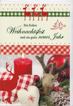 Glückwunschkarte - Weihnachten/Neuware / - 1929 -