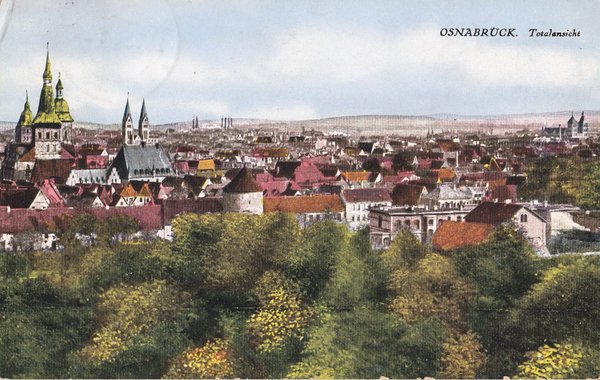 AK - Osnabrück / Ortsansicht - von 1926 / - 1965 -