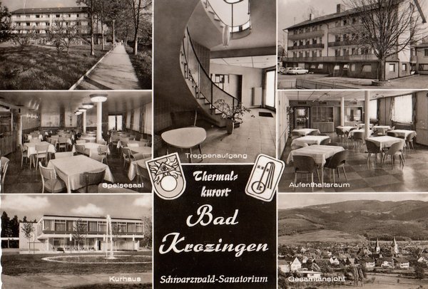 AK - Bad Krozingen / Mehrbildkarte - ca. 60er Jahre / - 1971 -