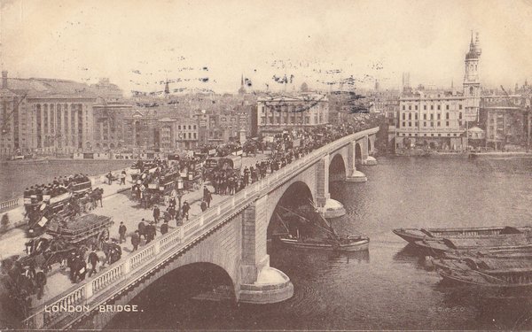 AK - London / London Bridge - von 1924 / - 1973 -