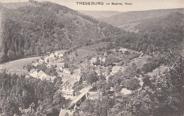 AK - Treseburg im Bodetal / von 1929 / - 2008 -