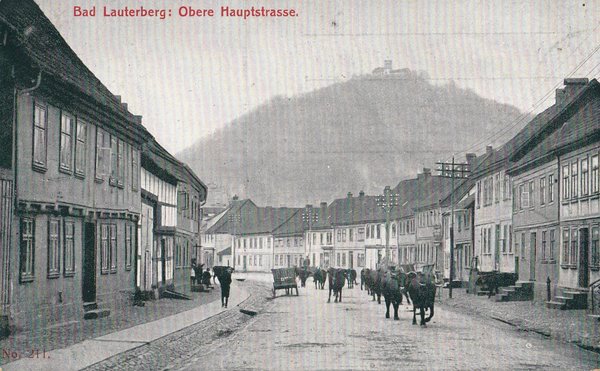 AK - Bad Lauterberg / Obere Hauptstr. - von 1918 / - 2010 -