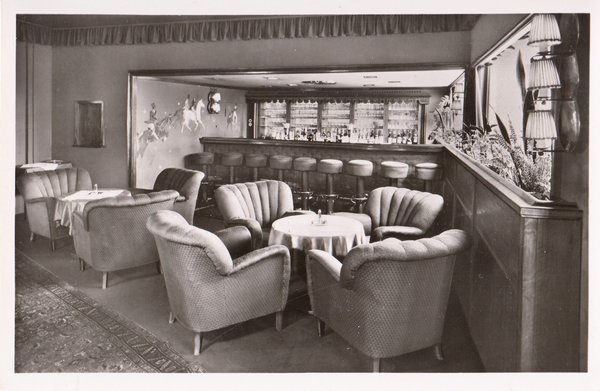 AK - Travemünde / Casino-American Bar - ca. 50er Jahre / - 2012 -